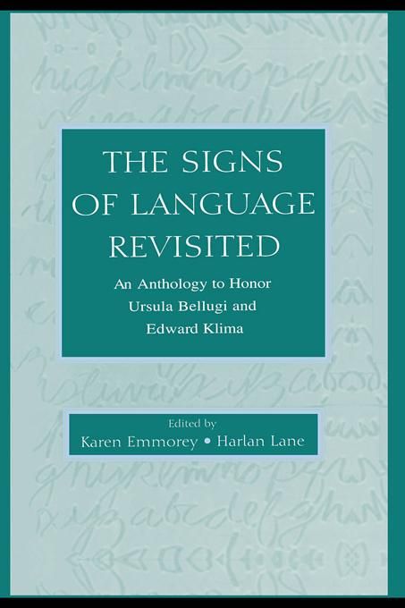 Produktbild: The Signs of Language Revisited