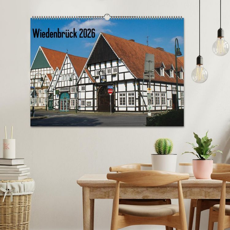 Produktbild: Wiedenbr&uuml;ck 2026 (Wandkalender 2026 DIN A2 quer), CALVENDO Monatskalender