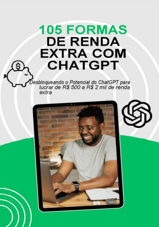 Produktbild: As 105 Formas De Renda Extra Com Chatgpt