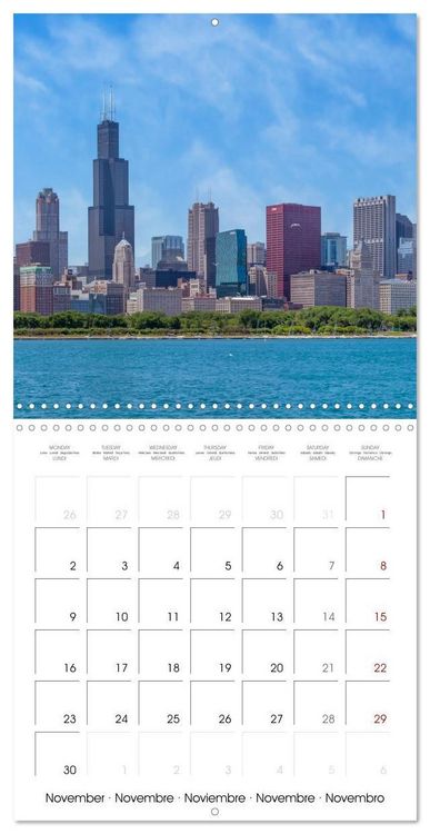 Produktbild: CHICAGO Highlights (Wall Calendar 2026 12 &times; 12 Inch) CALVENDO 12 Month Wall Calendar