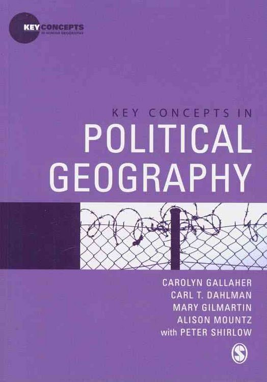 Produktbild: Gallaher, C: Key Concepts in Political Geography