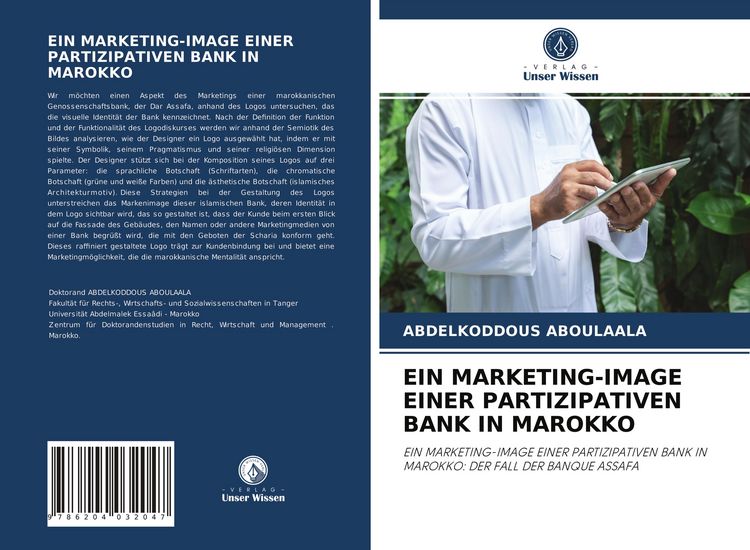 Produktbild: Ein Marketing-Image einer Partizipativen Bank in Marokko