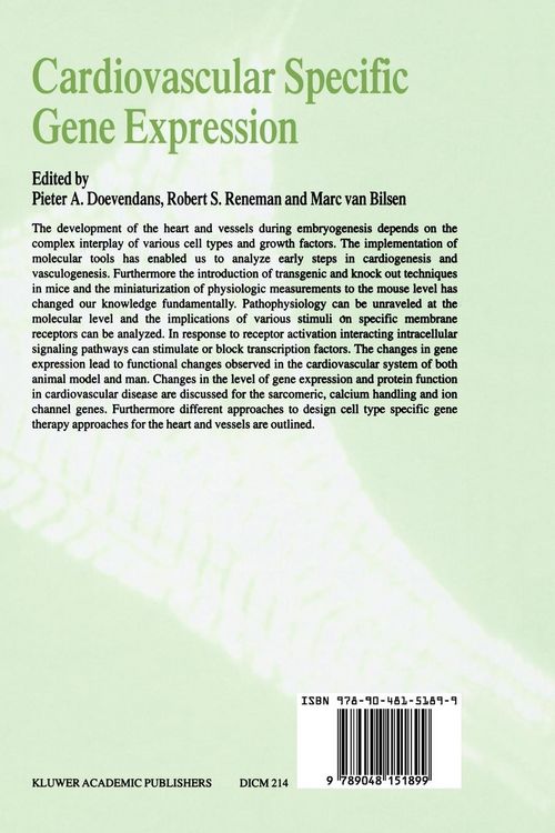 Produktbild: Cardiovascular Specific Gene Expression