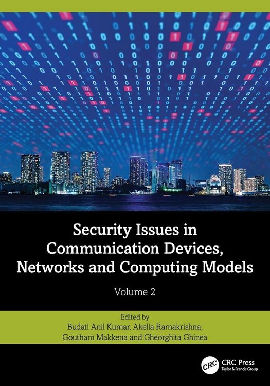 Produktbild: Security Issues in Communication Devices, Networks and Computing Models