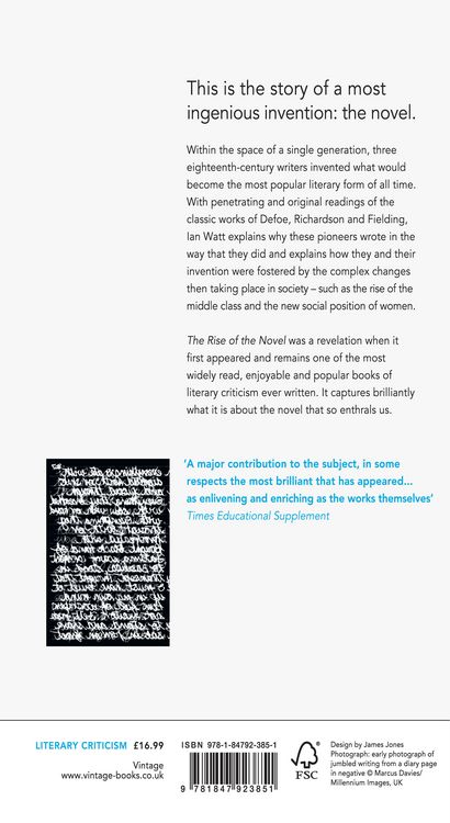 Produktbild: The Rise Of The Novel