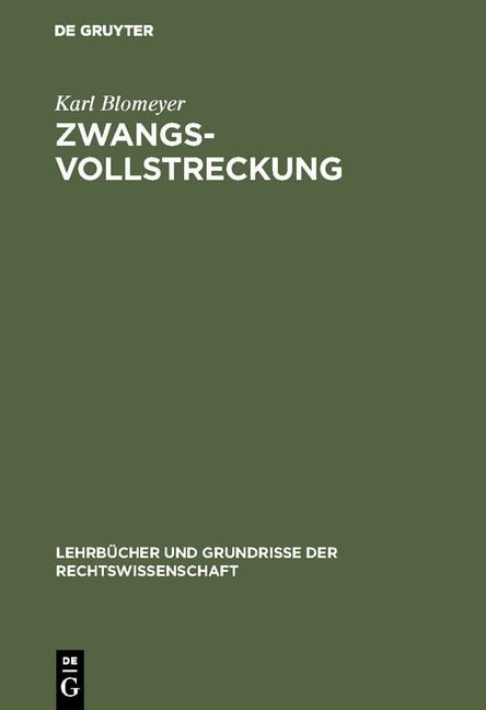 Produktbild: Zwangsvollstreckung