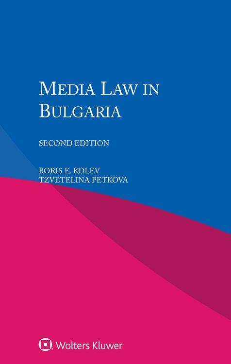 Produktbild: Media Law in Bulgaria