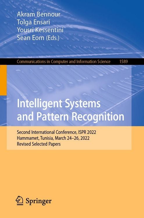 Produktbild: Intelligent Systems and Pattern Recognition