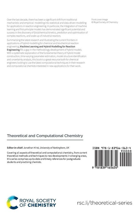 Produktbild: Machine Learning and Hybrid Modelling for Reaction Engineering