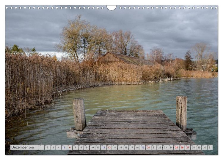 Produktbild: Der malerische Pf&auml;ffikersee (Wandkalender 2026 DIN A3 quer), CALVENDO Monatskalender