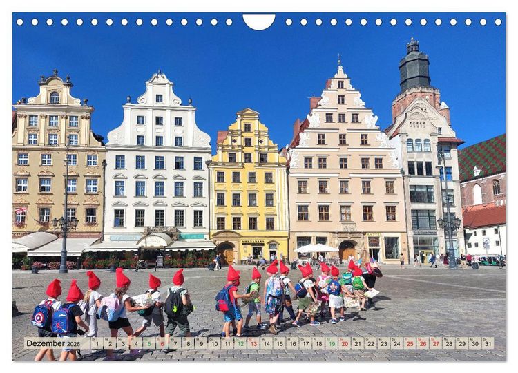 Produktbild: Zauberhaftes Breslau (Wandkalender 2026 DIN A4 quer), CALVENDO Monatskalender