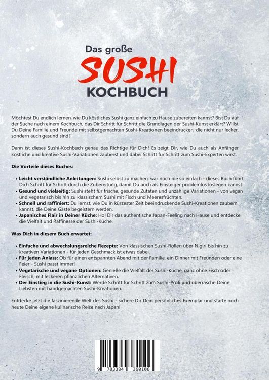 Produktbild: Das gro&szlig;e Sushi Kochbuch