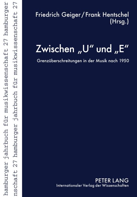 Produktbild: Zwischen &laquo;U&raquo; und &laquo;E&raquo;