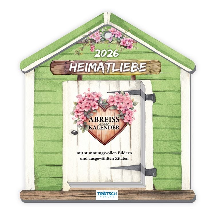 Produktbild: Trötsch Abreißkalender Heimatliebe 2026