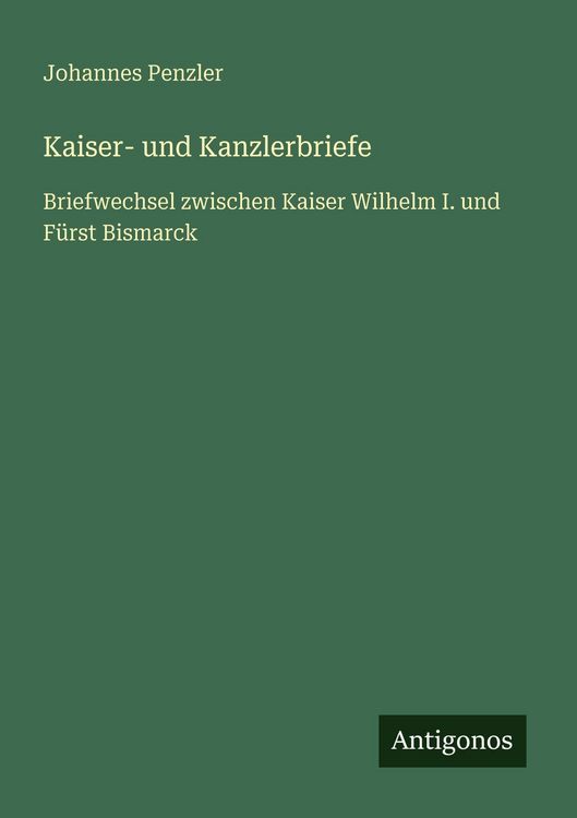 Produktbild: Kaiser- und Kanzlerbriefe