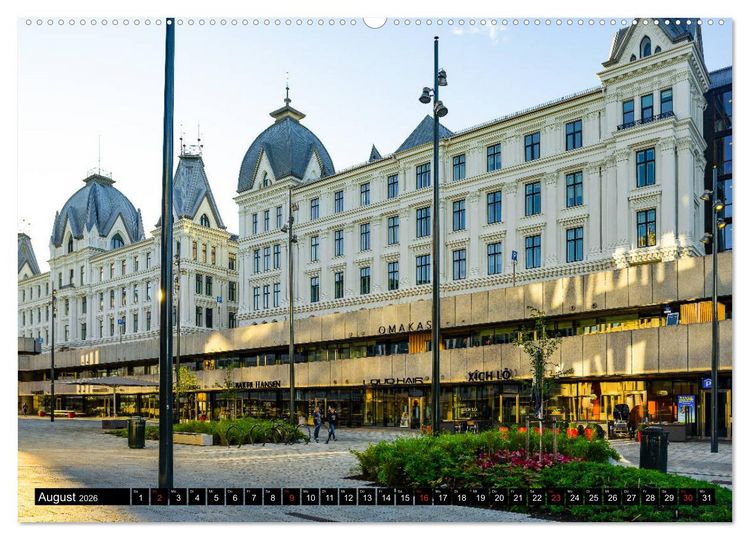Produktbild: Oslo Impressionen (hochwertiger Premium Wandkalender 2026 DIN A2 quer), Kunstdruck in Hochglanz