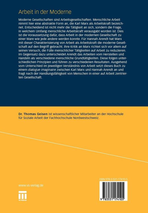Produktbild: Arbeit und Subjektwerdung in der Moderne