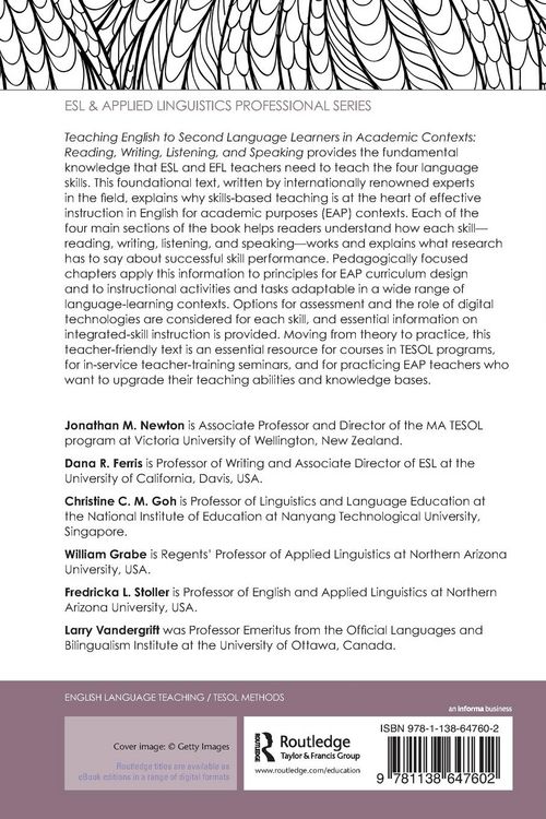 Produktbild: Teaching English to Second Language Learners in Academic Contexts