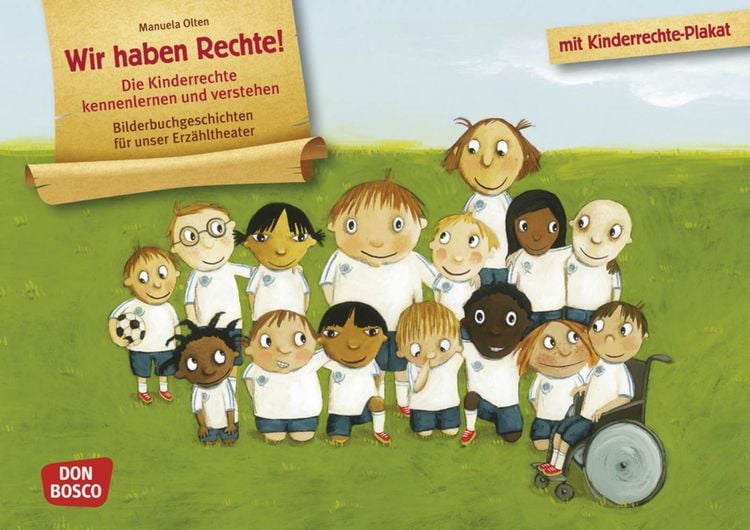 Produktbild: Wir haben Rechte! Kamishibai Bildkartenset.