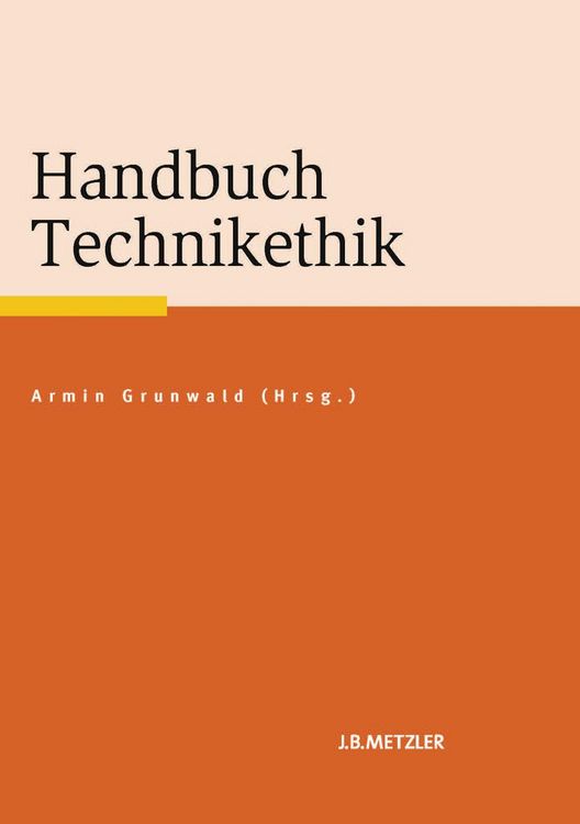 Produktbild: Handbuch Technikethik