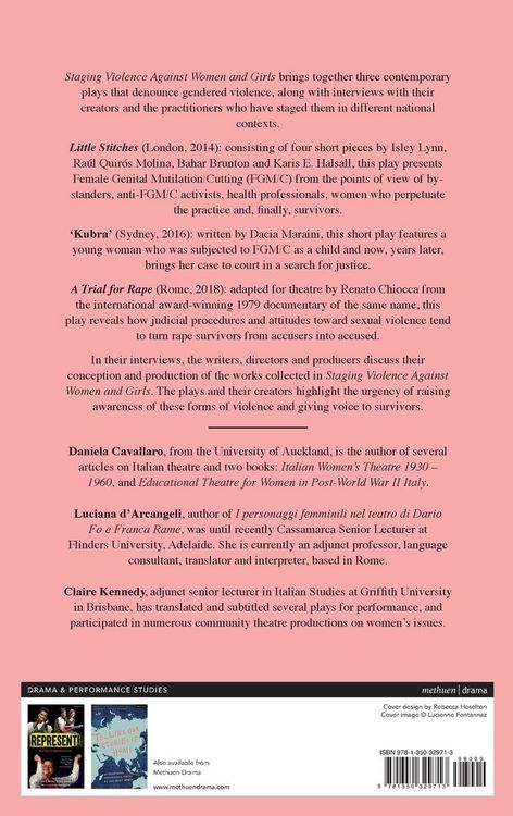 Produktbild: Staging Violence Against Women and Girls