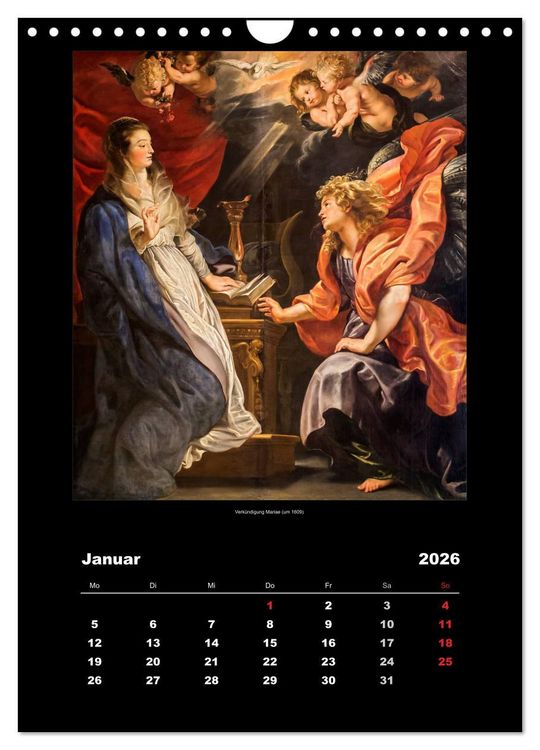 Produktbild: Peter Paul Rubens - Rubens (Wandkalender 2026 DIN A4 hoch), CALVENDO Monatskalender