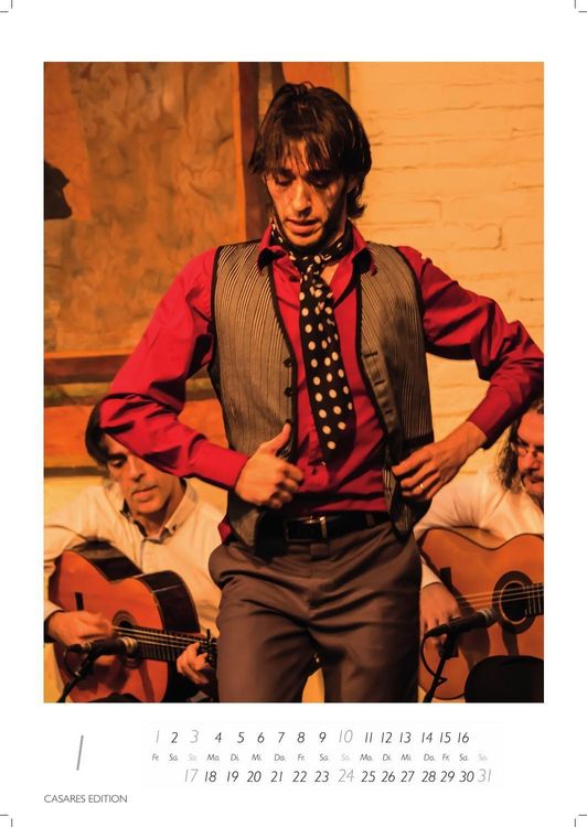 Produktbild: Flamenco color Kalender 2027 &ndash; Wandkalender | Fotokalender |Tanzkalender| Spanien 50x35cm &ndash; mit eindrucksvollen Flamenco Fotos, Tanz & Musik &ndash; F&uuml;r Fans spanischer Kultur & Andalusien