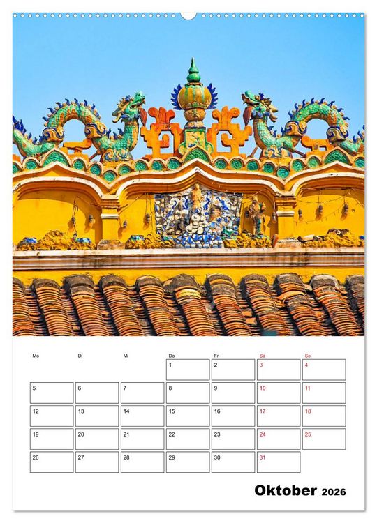 Produktbild: Ho-Chi-Minh-Stadt - die sch&ouml;nsten Sehensw&uuml;rdigkeiten (Wandkalender 2026 DIN A2 hoch), CALVENDO Monatskalender