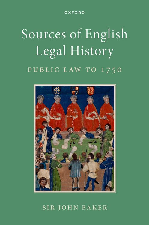 Produktbild: Sources of English Legal History