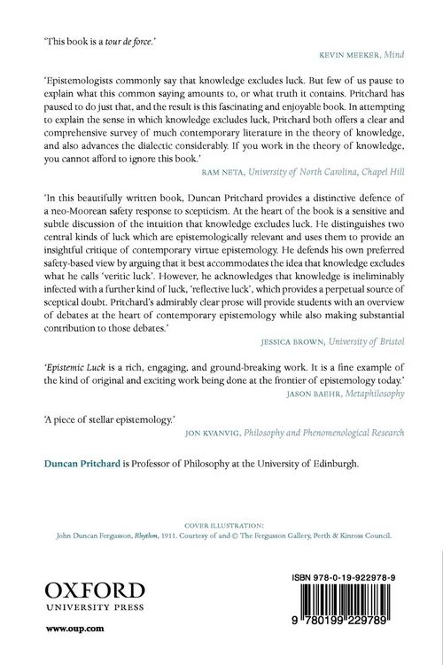 Produktbild: Epistemic Luck