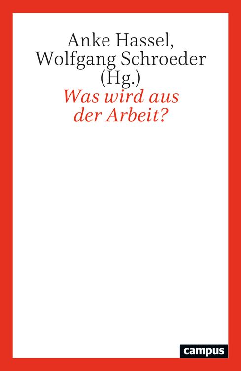 Produktbild: Was wird aus der Arbeit?