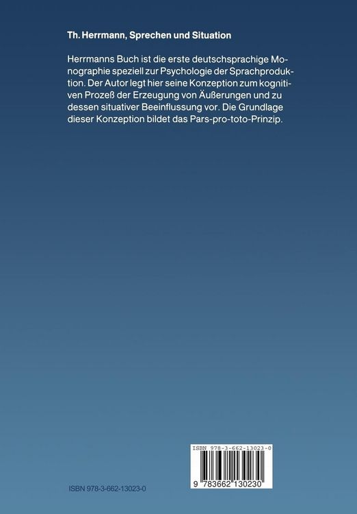 Produktbild: Sprechen und Situation