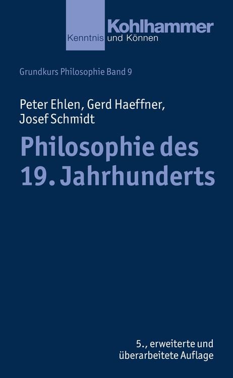 Produktbild: Philosophie des 19. Jahrhunderts