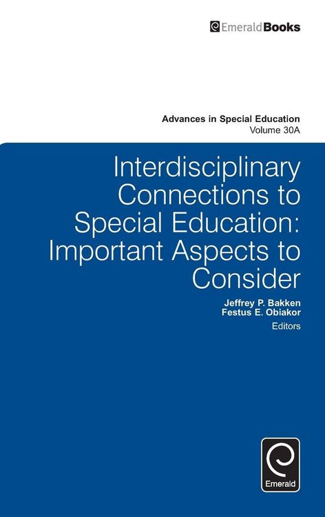 Produktbild: Interdisciplinary Connections to Special Education