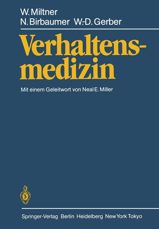 Produktbild: Verhaltensmedizin