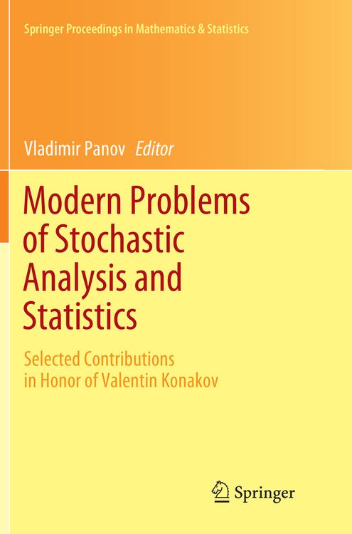 Produktbild: Modern Problems of Stochastic Analysis and Statistics