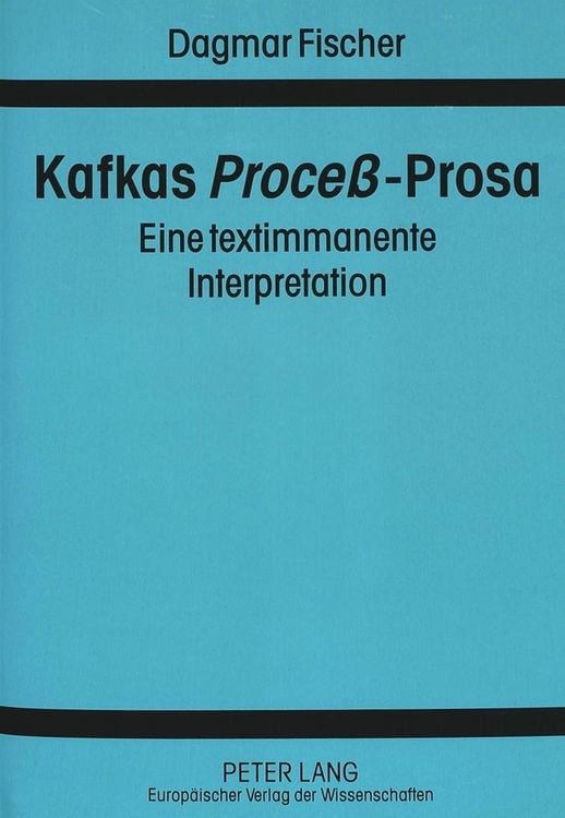 Produktbild: Kafkas &laquo;Proce&szlig;&raquo;-Prosa