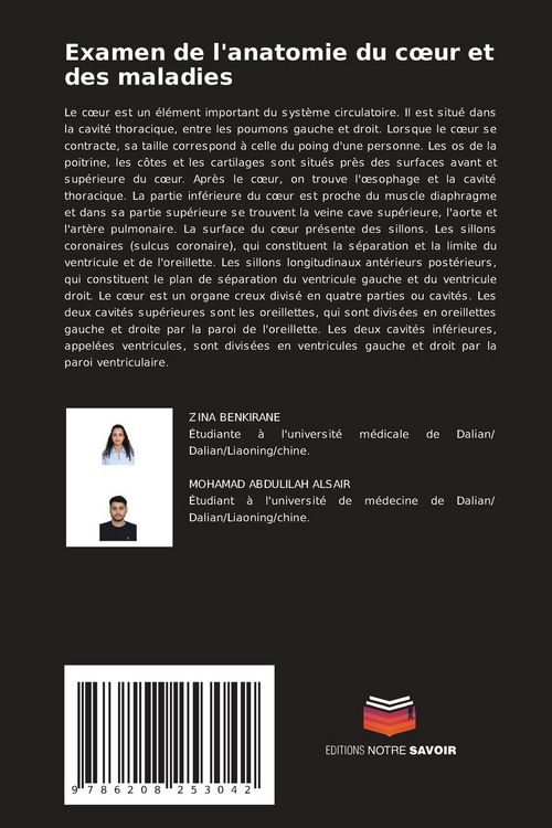 Produktbild: Examen de l'anatomie du c&iquest;ur et des maladies