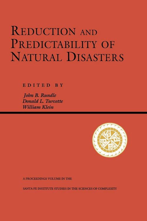 Produktbild: Reduction And Predictability Of Natural Disasters