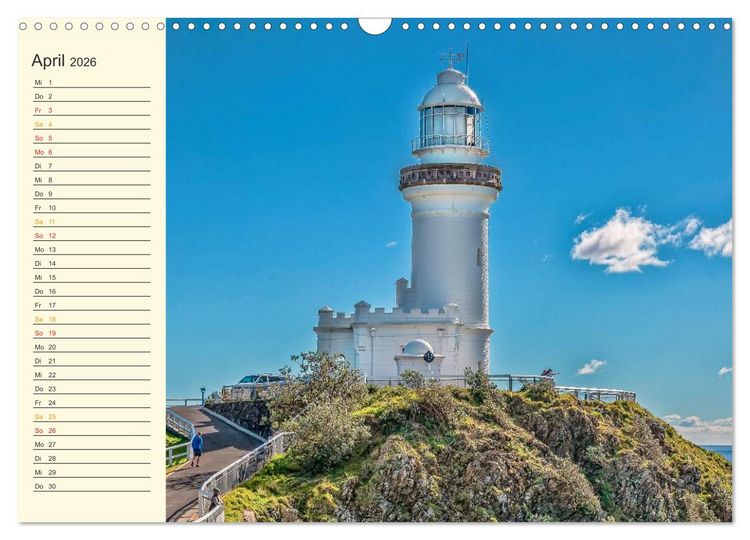 Produktbild: Leuchtt&uuml;rme - maritime Wegweiser weltweit (Wandkalender 2026 DIN A3 quer), CALVENDO Monatskalender