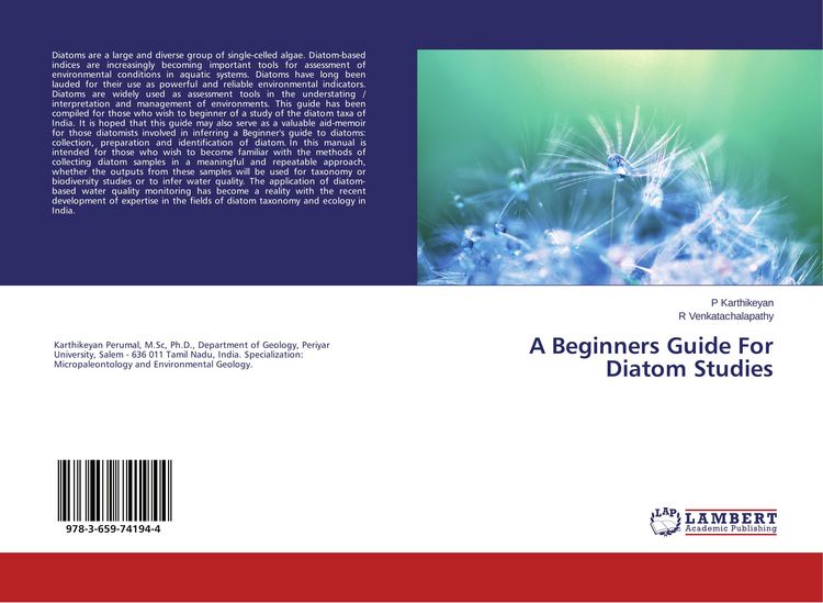 Produktbild: A Beginners Guide For Diatom Studies