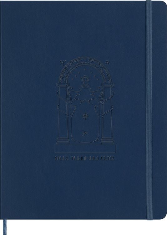 Produktbild: Moleskine Der Herr der Ringe Notizbuch, XL, liniert, fester Einband