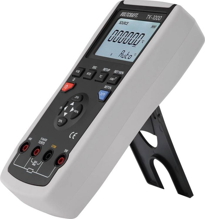 Produktbild: VOLTCRAFT TK-1000 Kalibrator Temperatur, Spannung