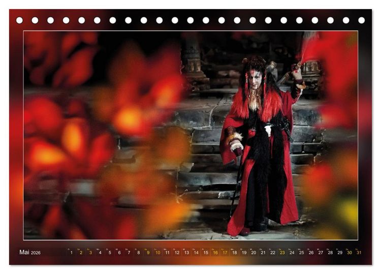 Produktbild: Die Magie der Verwandlung (Tischkalender 2026 DIN A5 quer), CALVENDO Monatskalender