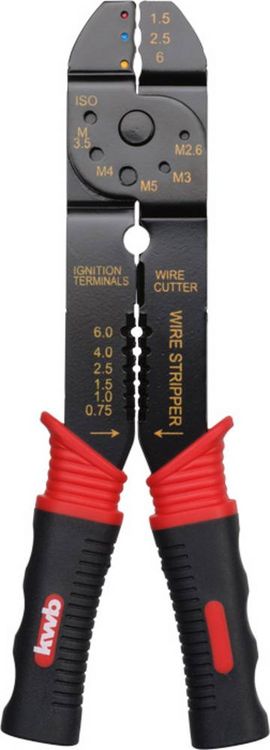 Produktbild: Kwb 403100 Crimpzange 0.75 bis 6mm&sup2;