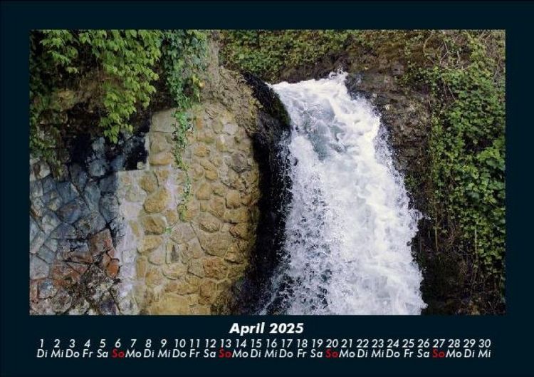 Produktbild: Wasserf&auml;lle 2025 Fotokalender DIN A5