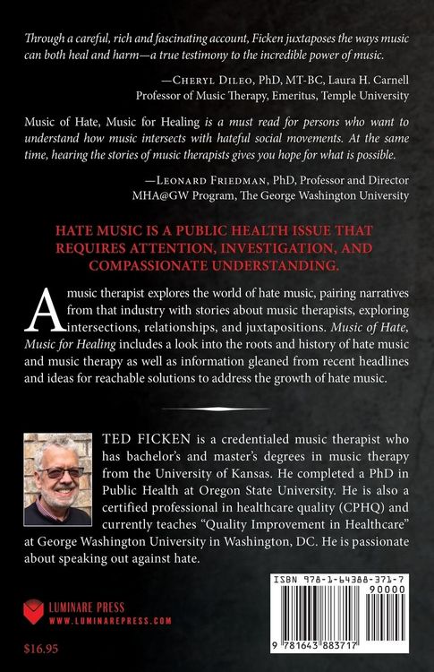 Produktbild: Music of Hate, Music For Healing