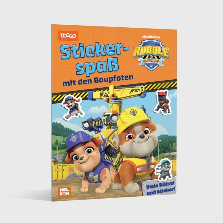 Produktbild: Rubble & Crew: Stickerspa&szlig; mit den Baupfoten