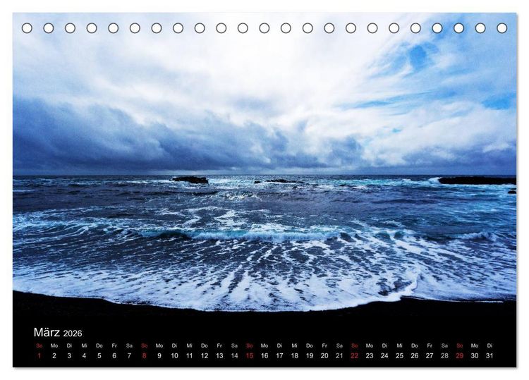 Produktbild: Himmels-Bilder - Die gro&szlig;e Weite (Tischkalender 2026 DIN A5 quer), CALVENDO Monatskalender
