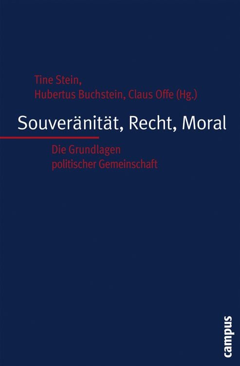 Produktbild: Souver&auml;nit&auml;t, Recht, Moral